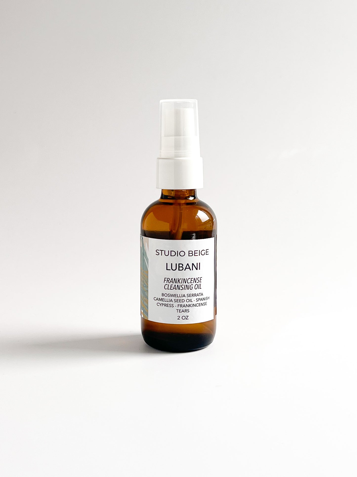 LUBANI OIL frankincense oil infused cleanser with maracuja oil