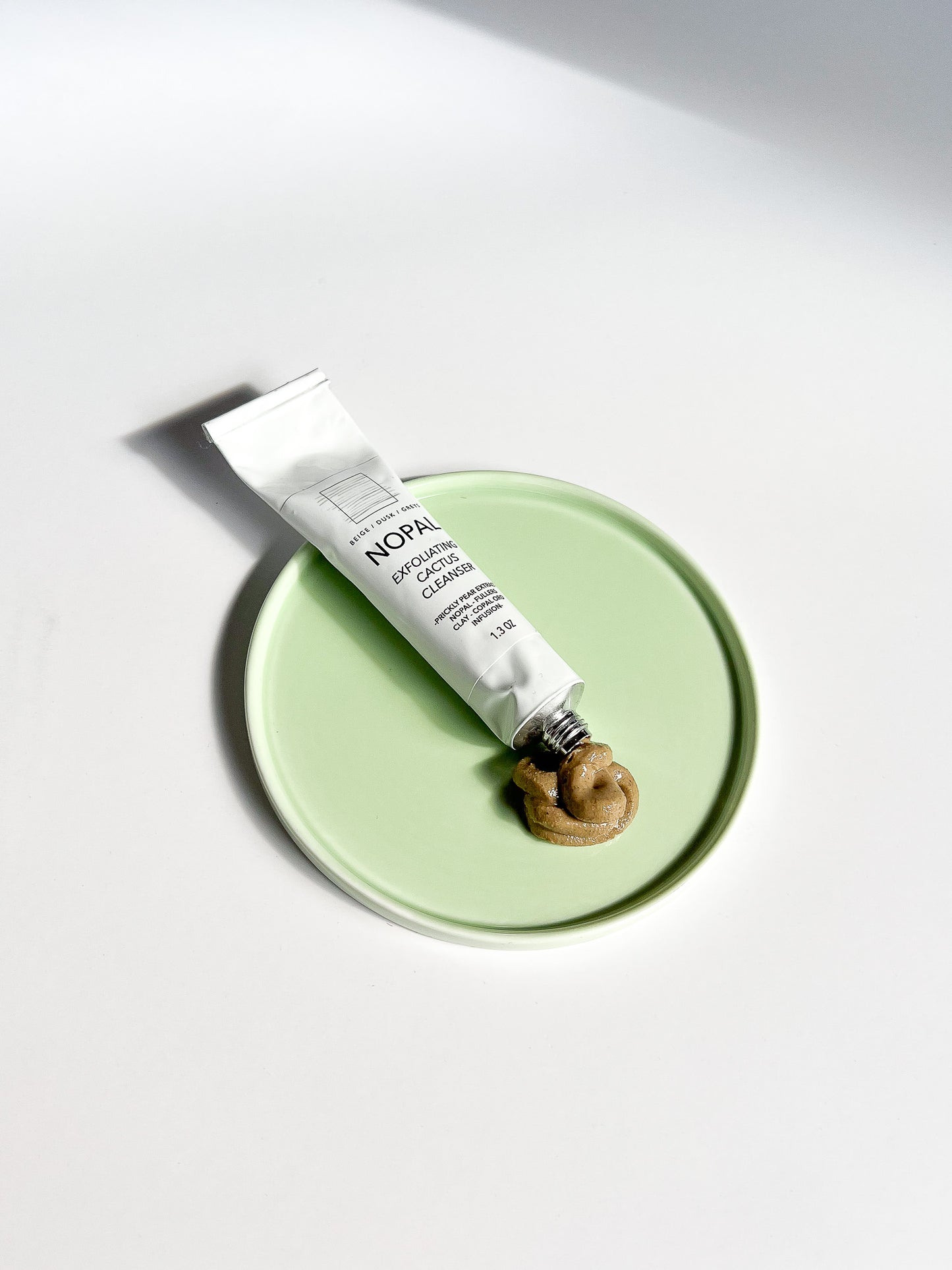 NOPAL cactus cleansing exfoliating facial scrub with fullers clay