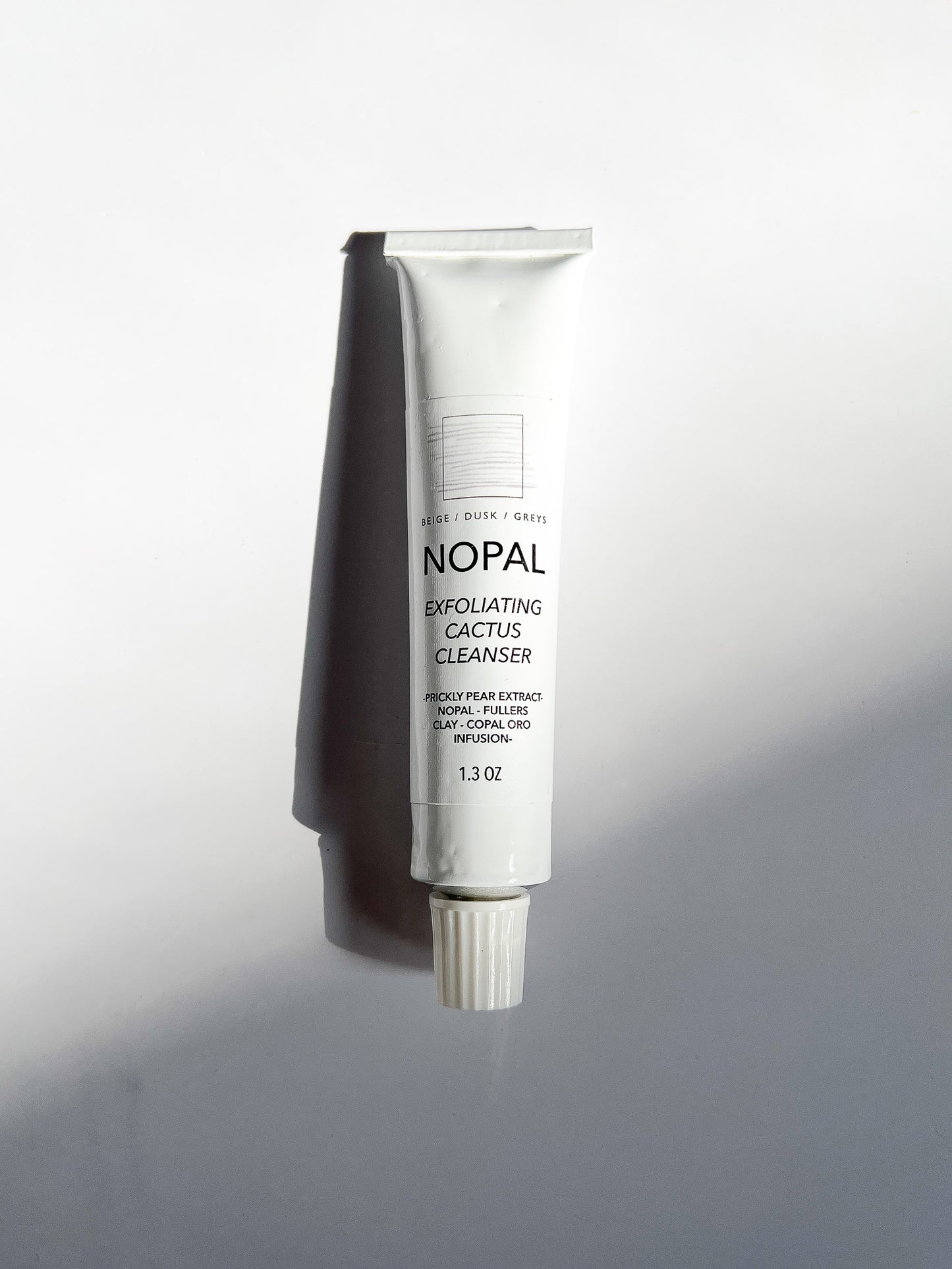 NOPAL cactus cleansing exfoliating facial scrub with fullers clay