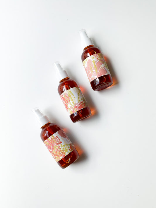 RHEUM OIL rosehip & rhubarb root body oil