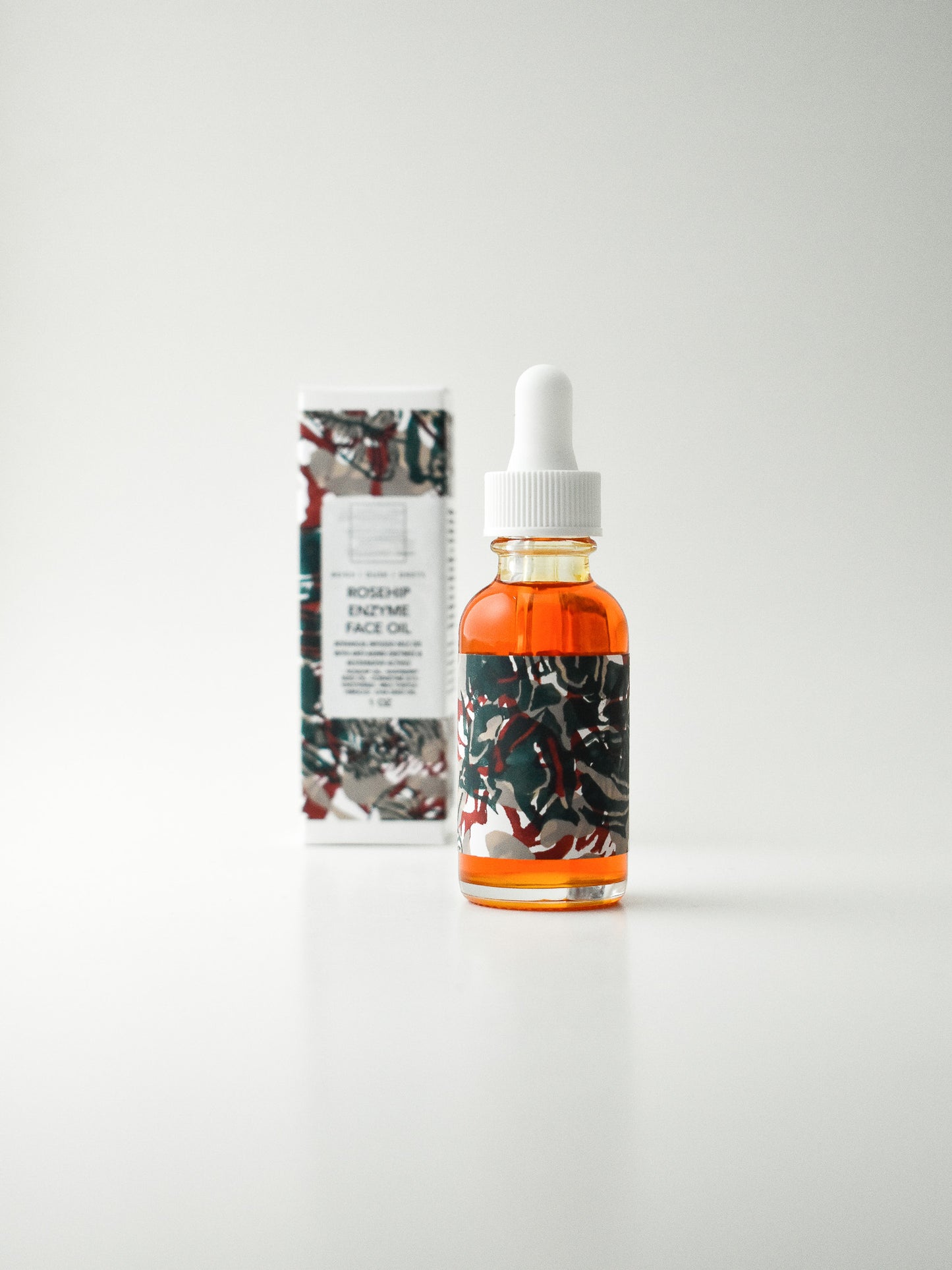 ROSEHIP ENZYME Botanical Infused Face oil with Anti-Aging Enzymes
