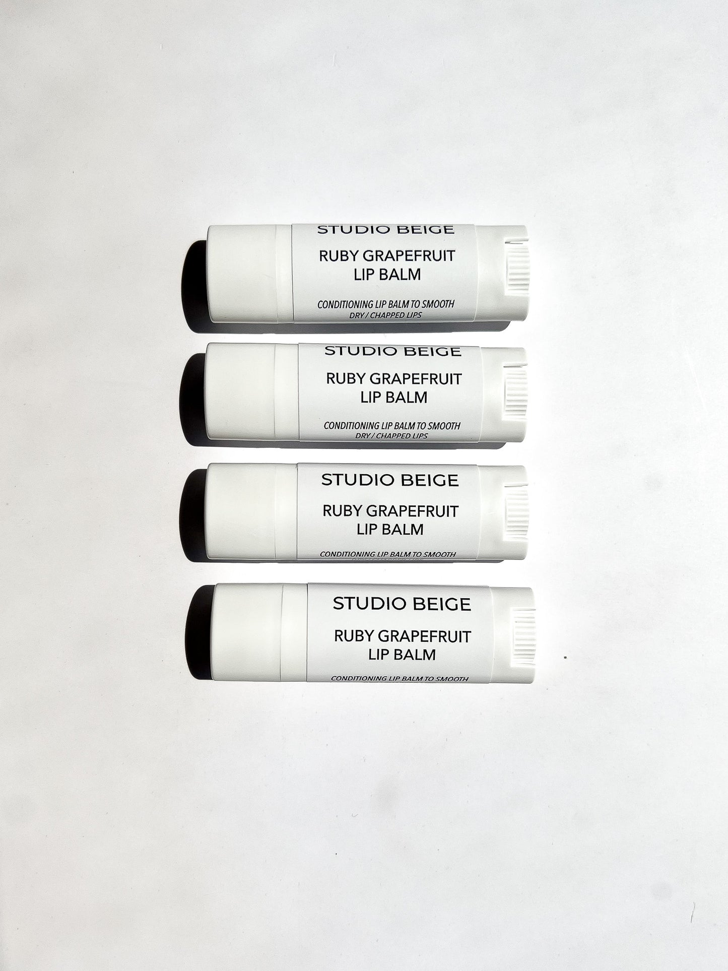RUBY RED conditioning lip balm with ruby red grapefruit & mango butter