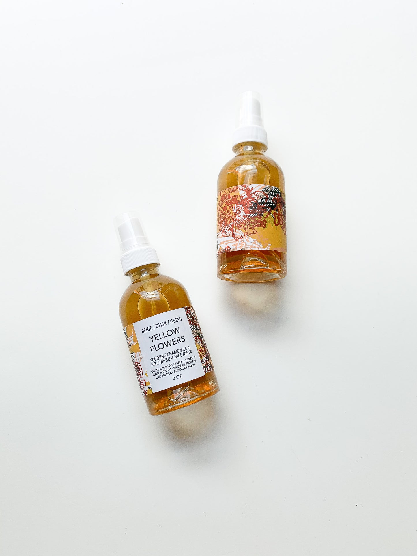 YELLOW FLOWERS soothing chamomile & helichrysum face toner
